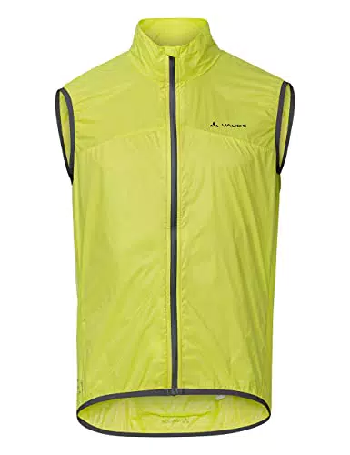 VAUDE Fahrradweste Matera Air Vest hellgrün, ultraleichte Windweste Radsport Herren