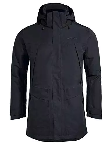VAUDE Herren Jacke Idris Wool Parka, black 41562
