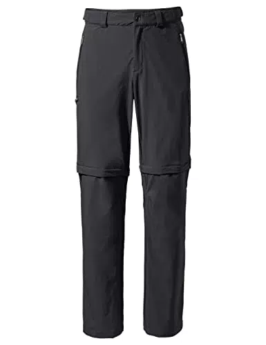 VAUDE Wanderhose Herren Farley Stretch T-Zip Pants III Schwarz 50-Short