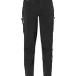VAUDE Women's Qimsa Softshell Pants II|Ganzjahres-Biker Softshellhose - Winddicht & Funktionell|Atmungsaktiv & isolierend|Wasserdichte Besätze|Elastischer Hosenbund|Reflexelemente