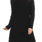 VERO MODA Damen Kleid 10206027 Black Xs