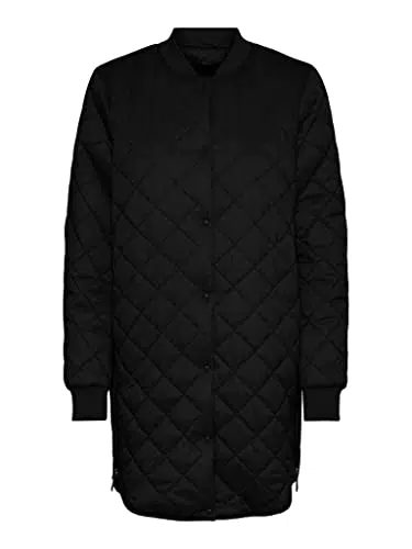 VERO MODA Damen Steppjacke VMHayle gestepper Kurzmantel 10224576 Black XS