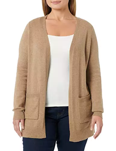 VERO MODA Damen Vmlillie Ls Pocket Noos Cardigan Sweater