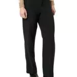 VERO MODA Damen Vmsandy Hr Straight Pant Noos Hose, Schwarz