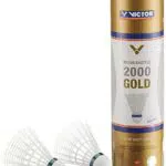 VICTOR Nylon Shuttle 2000 gold-Weiß-Grün