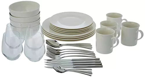 Villeroy & Boch - Twist White Geschirr-Set, 36 tlg.