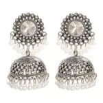 Vogem Jhumka Ohrringe Damen Gold Indische Earrings Handgemachte Vintage Böhmische Ohrringe
