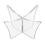 VOSAREA Acryl Ballhalter Ballständer Ballhalterung Acrylständer Football Halter Ständer für Basketball Fußball Volleyball Übungsball Softball