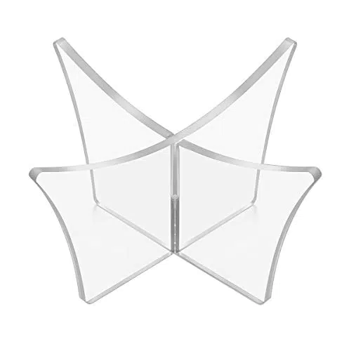 VOSAREA Acryl Ballhalter Ballständer Ballhalterung Acrylständer Football Halter Ständer für Basketball Fußball Volleyball Übungsball Softball