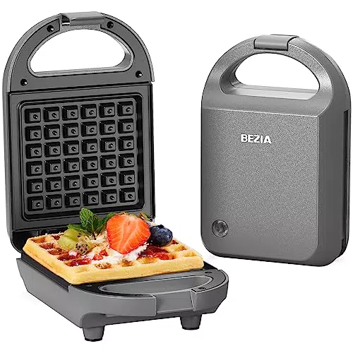 Waffeleisen Klein Belgisches Kontaktgrill, Mini Elektrischer