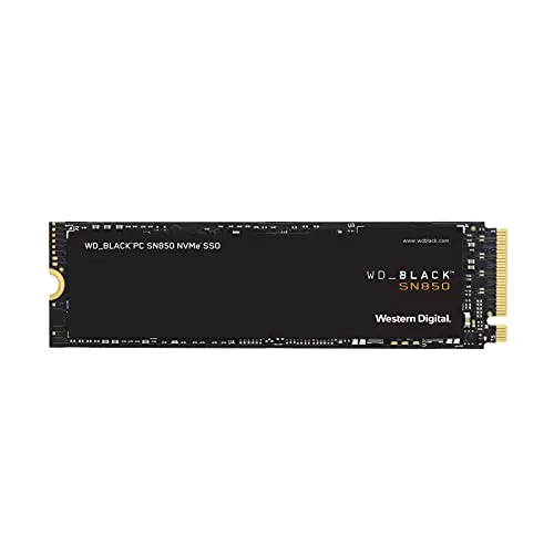 WD_BLACK SN850 NVMe SSD 2 TB interne SSD Schwarz