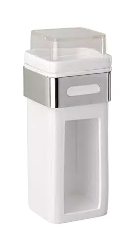 WENKO Wattepad- und Ohrstäbchenhalter Premium Plus - Wattepadspender