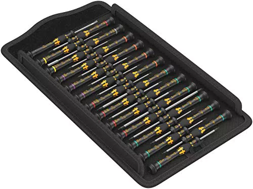 Wera 05134019001 Kraftform Micro ESD Big Pack 1, Elektroniker-Schraubendrehersatz