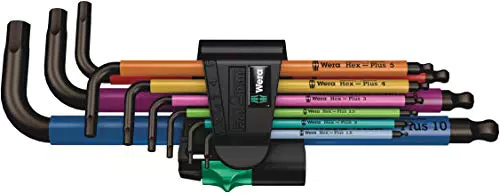 Wera 950 SPKL/9 SM N Multicolour Winkelschlüsselsatz