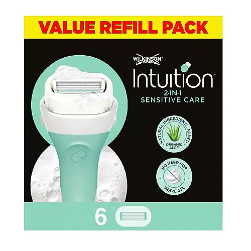 Wilkinson Sword Intuition Sensitive Care Rasierklingen für Damen Rasierer