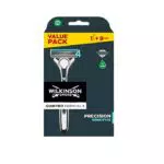 Wilkinson Sword Quattro Titanium Rasierklingen mit Herren Rasierer 8 St