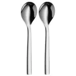 WMF Nuova Müslilöffel Set 2-teilig, Joghurtlöffel