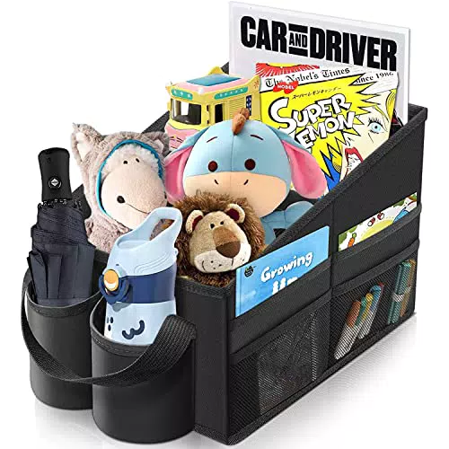 WOCVRYY Autositz Organizer Auto Zubehör Innenraum Frauen Kinder Rücksitz Beifahrersitz Organizer für Spielzeug