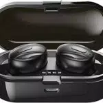 Xawy Bluetooth Kopfhörer, Bluetooth 5.0 Wireless Ohrhörer in Ear Stereo Sound Mikrofon Mini Wireless Earbuds mit Kopfhörer und tragbarem Ladekoffer für iOS Android PC LD7