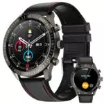 Xeletu Smart Watch Fitnessuhr Herren 1.32 DIY Voll Touchs Bildschirm IP68 Wasserdicht Fitness Tracker Sportuhr mit Schlafmonitor