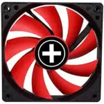 Xilence XPF120.R 120mm Gehäuselüfter, 3PIN, rot/schwarz