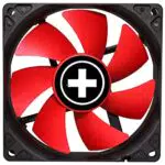 Xilence XPF92.R 92mm Gehäuselüfter, 3PIN, rot/schwarz
