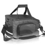 XLC Gepäckträgertasche BA-S47 - Praktischer Begleiter für unbeschwerte Radtouren - schwarz/anthrazit