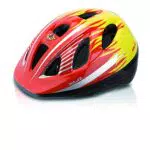 XLC Unisex-Youth Kinderhelm BH-C16, Rot, Gelb, 49-54 cm
