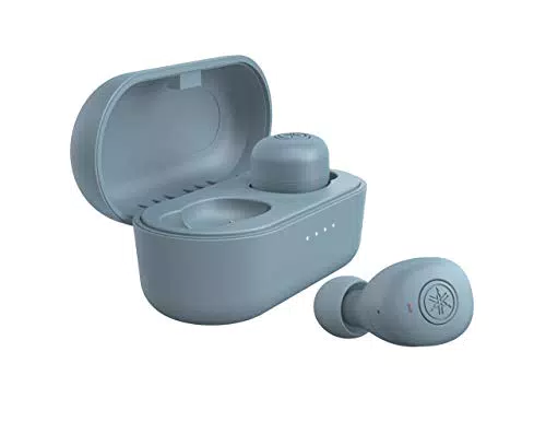 Yamaha TW-E3B Bluetooth-Kopfhörer Kabellose In-Ear-Kopfhörer in Blau 6 Stunden Wiedergabezeit mit einer Ladung Wasserdicht Inkl. Ladecase