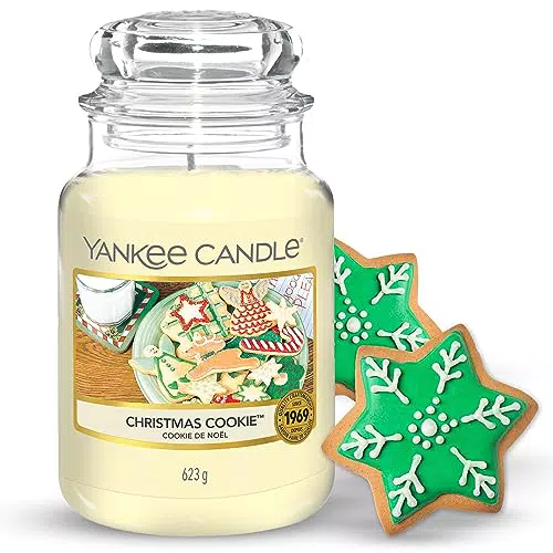 Yankee Candle Duftkerze im großen Jar, Christmas Cookie