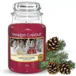 Yankee Candle Duftkerze im Glas, Christmas Magic, Brenndauer bis zu 150 Stunden