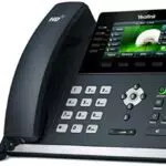 Yealink IP Telefon SIP-T46S VoIP-Telefon, schwarz