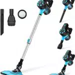 YISORA Akku Staubsauger N3, Ultraleichter 3 in 1 Staubsauger Kabellos mit Wandhalterung