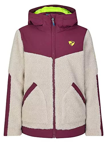 Ziener Mädchen AKTIA Fleece-Jacke Freizeit/Sport, warm