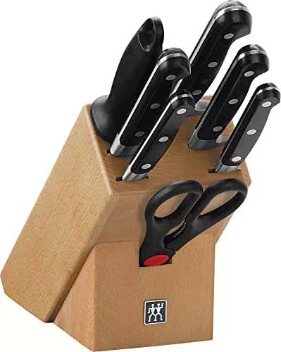 ZWILLING Professional S Messerblock, 8-teilig, Holzblock