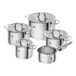 ZWILLING TrueFlow Kochtopfset, 5-teilig, Mit Ausgießfunktion