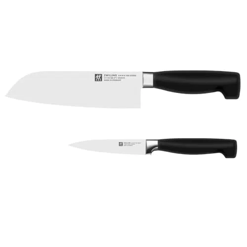 ZWILLING Vier Sterne Messerset, 2-teilig, Rostfreier Spezialstahl