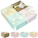 20 Stück Karton Geschenkboxen, Kleine Geschenkkarton mit Deckel