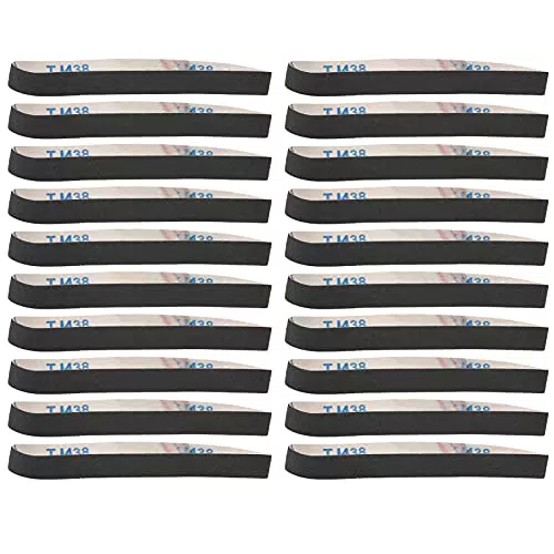 20 Stück Schleifband 520 X 20 Mm Schleifbänder Schleifpapierrollen Geistiges Schleifen Polieren Gratwerkzeug für Bandschleifer