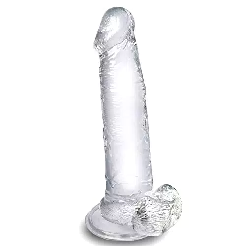 23*4.5CM Realistischer Dildo für Sie mit Starkem Saugnapf
