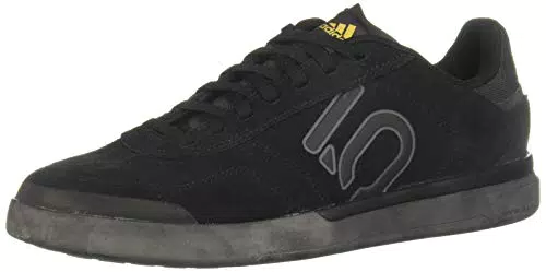 adidas Damen Sleuth DLX Mountain Biking Shoe, Core Black/Grey/Matte Gold