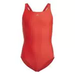 adidas Mädchen Fit Suit 3s Y Badebekleidung, / Weiß