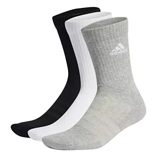 adidas Unisex Cushioned Sportswear 3 Pairs Crew Socken