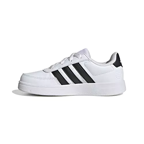 adidas Unisex Kinder Breaknet Sneakers, Ftwr White/Core Black/Core Black