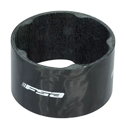 AHEAD-SET SPACER CARBON FSA 1 1/8" - SCHWARZ - 20 MM