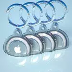Airtag Schlüsselanhänger, 4er Pack Airtag Anhänger