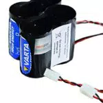 akkupilot Ersatzbatterie kompatibel zu ABUS FU2986 kompatibel für 2WAY-Funk-Außensirene