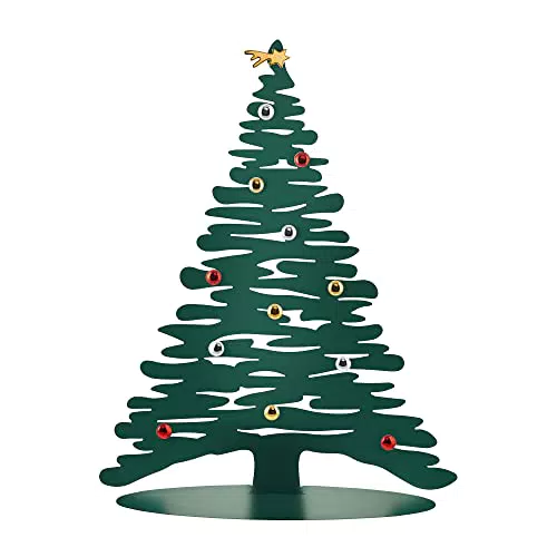 Alessi Weihnachtsschmuck aus Stahl, epoxidharzlackiert