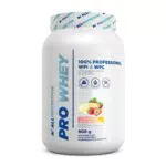 ALLNUTRITION Pro Whey Protein Powder mit Verzweigten Aminosäuren - Molkenprotein-Konzentrat & Molkenprotein-Isolat - Pre-Workout-Pulver - Kalorienarmes Proteinpulver - 908g - Banane mit Erdbeere