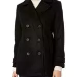 Amazon Essentials Damen Langärmelige Plüschjacke im Caban-Stil